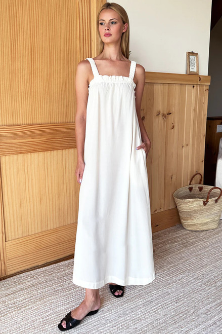 Ophelia Maxi Dress - Ivory