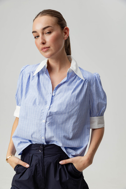 Porto Stripe Klariza Shirt - Porto Stripe