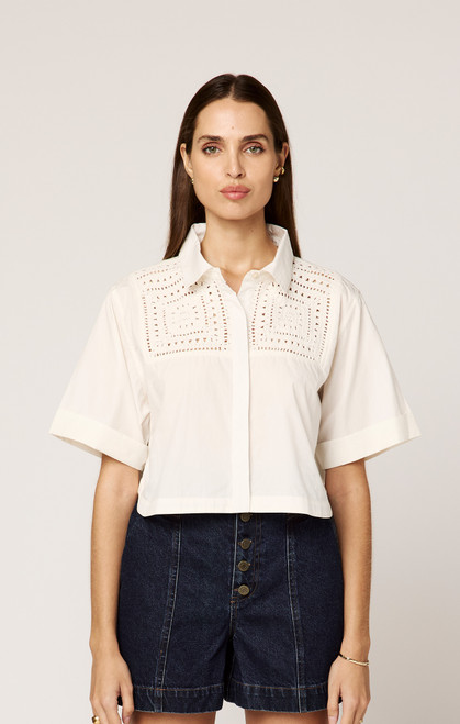 Montana Blouse - Ivory