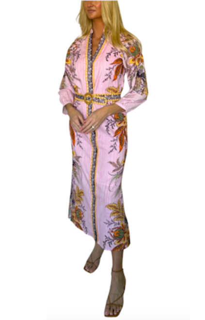 Riley Caftan - Blush Botanic Riley Caftan - Blush Botanic