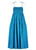 A Line Midi Dress - Blue