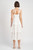 Croix Midi Dress - Off White