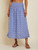 Primrose Smocked Skirt w/ Ties - Mykonos