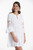 Izzy Eyelet Mini Dress - White