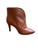Toral Leather Bootie - Brandy
