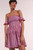 Aurora Mini Dress - Lilac Abori