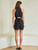 Domino Mini Dress - Black