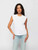 Marina Muscle Tee W/ Shoulder - Optic White