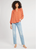Francesca Top - Terracotta Dot
