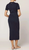 Morisette Midi Dress - Midnight Blue
