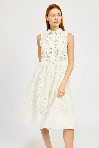 ワンピース CHLOE Woman Dress White C24SJR01185 101 Chloé Outlet: Dress woman - White | Chloé dress C24SJR01185