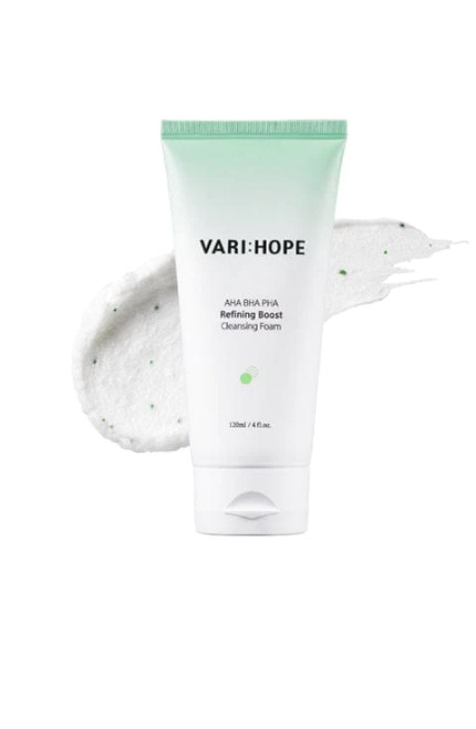 VARI:HOPE - AHA BHA PHA Refining Boost Cleansing Foam