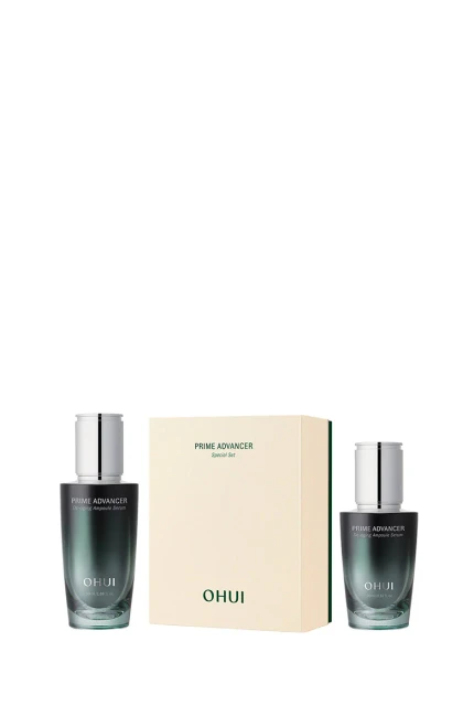 O HUI Prime Advancer De-Aging Ampoule Serum Special Set