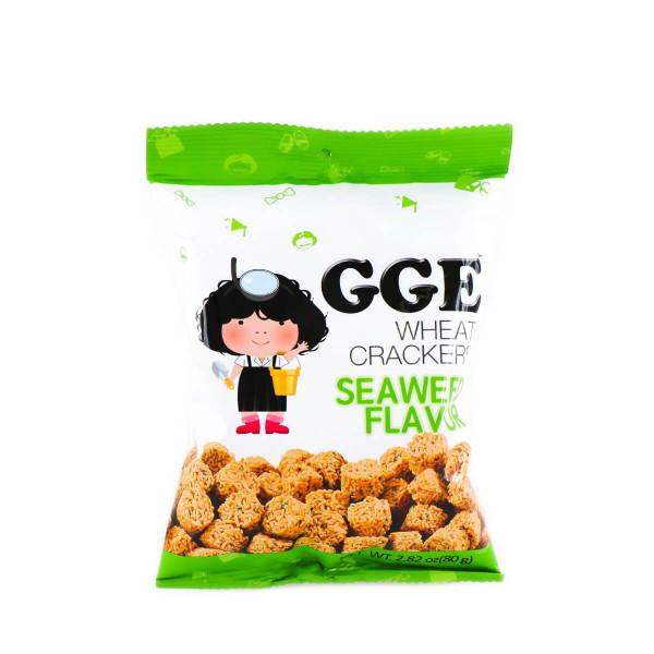 GGE Wheat Crackers Seaweed Flavor