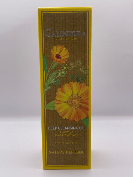 Nature Republic:  Forest Garden Calendula Deep Cleansing Oil