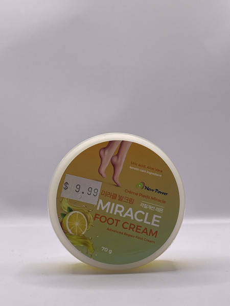 New Power: MIRACLE FOOT CREAM