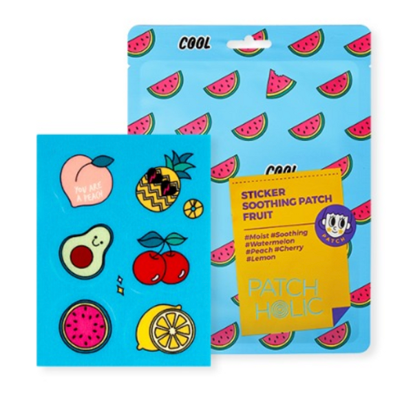 Patch Holic : Sticker Soothing Patch Fruit (5 sheets)