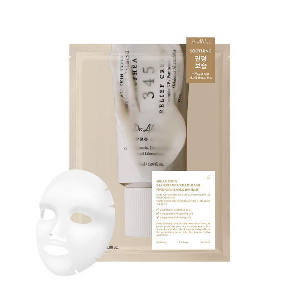 Dr. Althea 345 Relief Cream Mask  (Pack of 4)