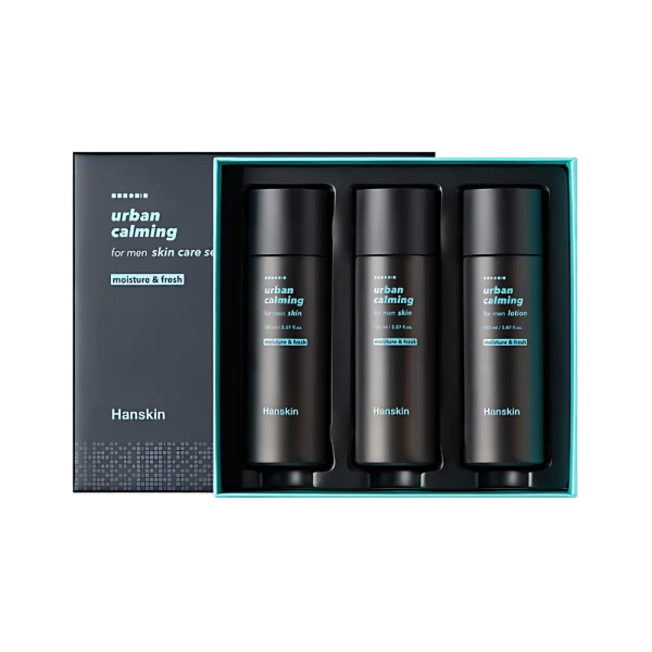 Hanskin Urban Calming For Men Skincare Set