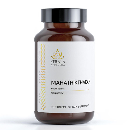 Mahathikthakam Kwath 90 Tablets Front Label