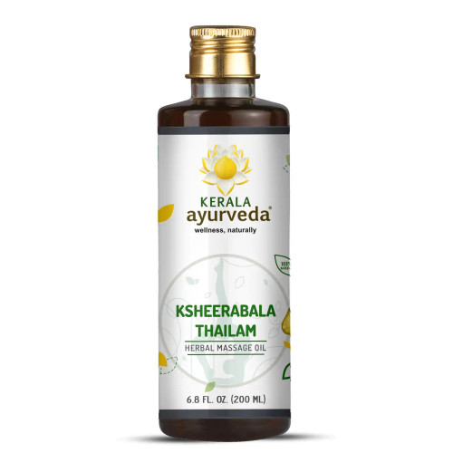 Ksheerabala Thailam 6.8 fl oz 200 ml Front Label