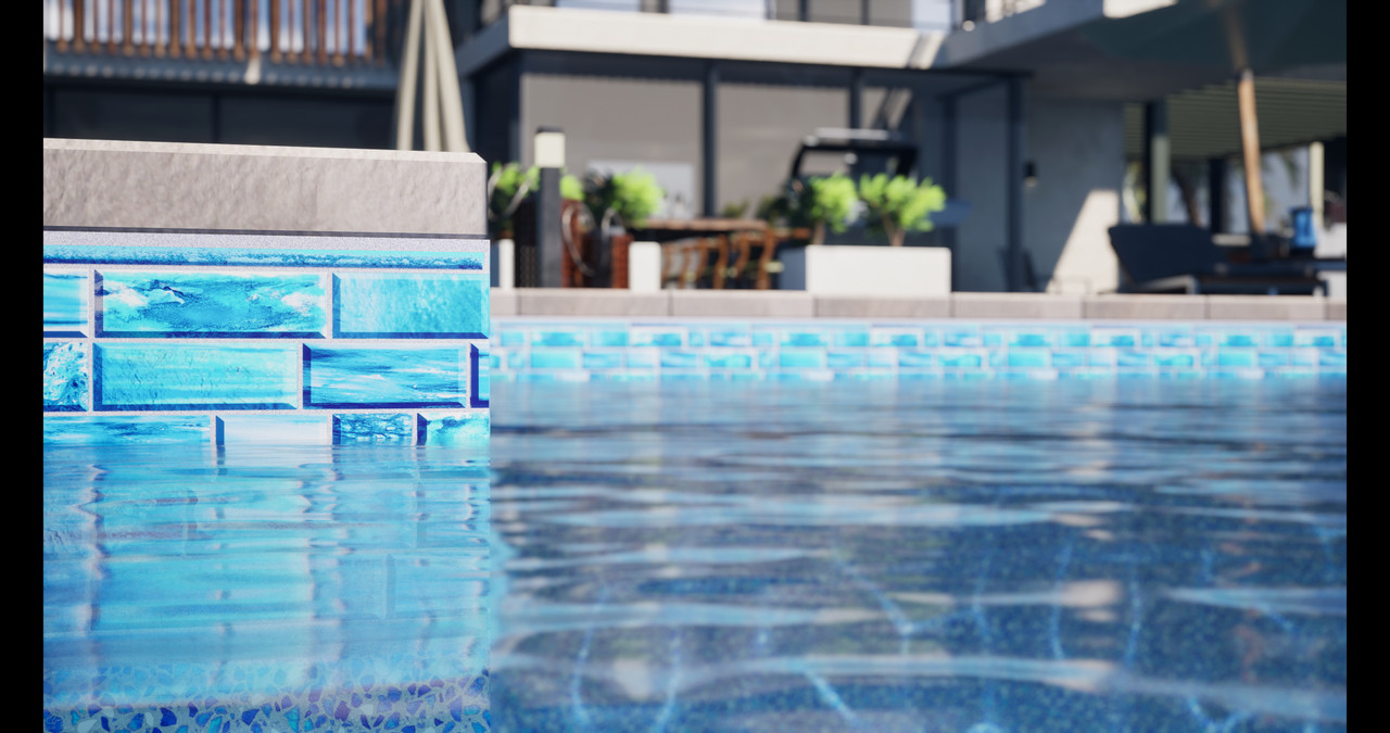 Captiva Island Pool Liner by Only Alpha Pool Products