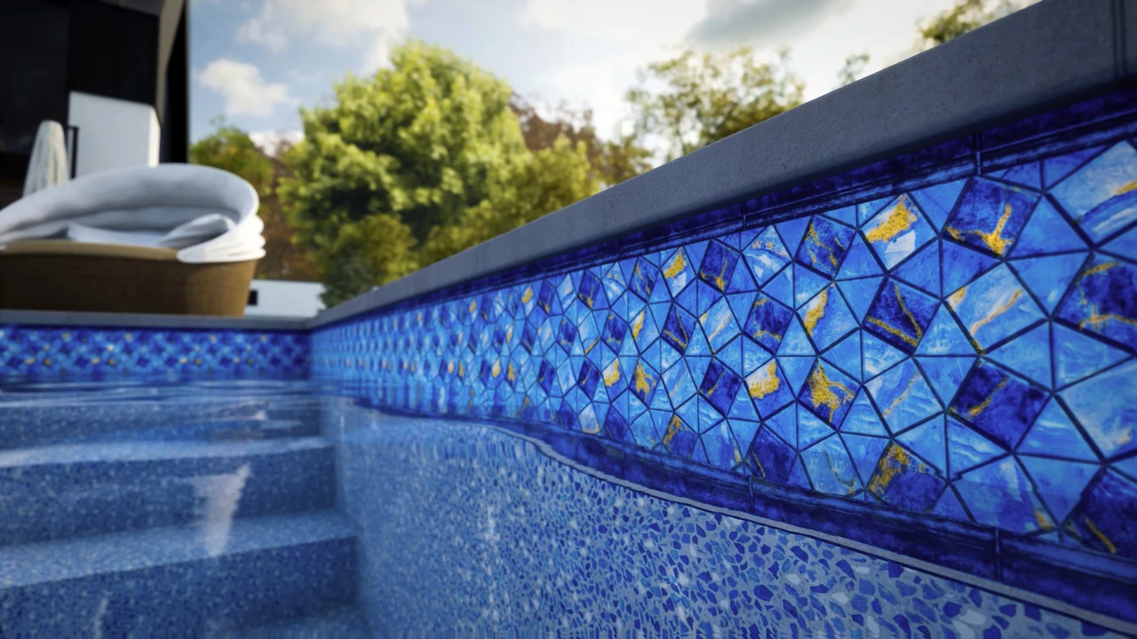 Carmel-by-the-Sea Pool Liner by Only Alpha Pool Products