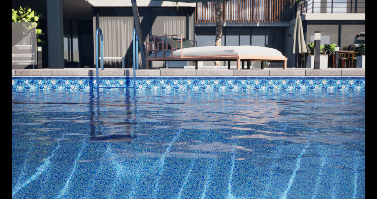 Carmel-by-the-Sea Pool Liner by Only Alpha Pool Products