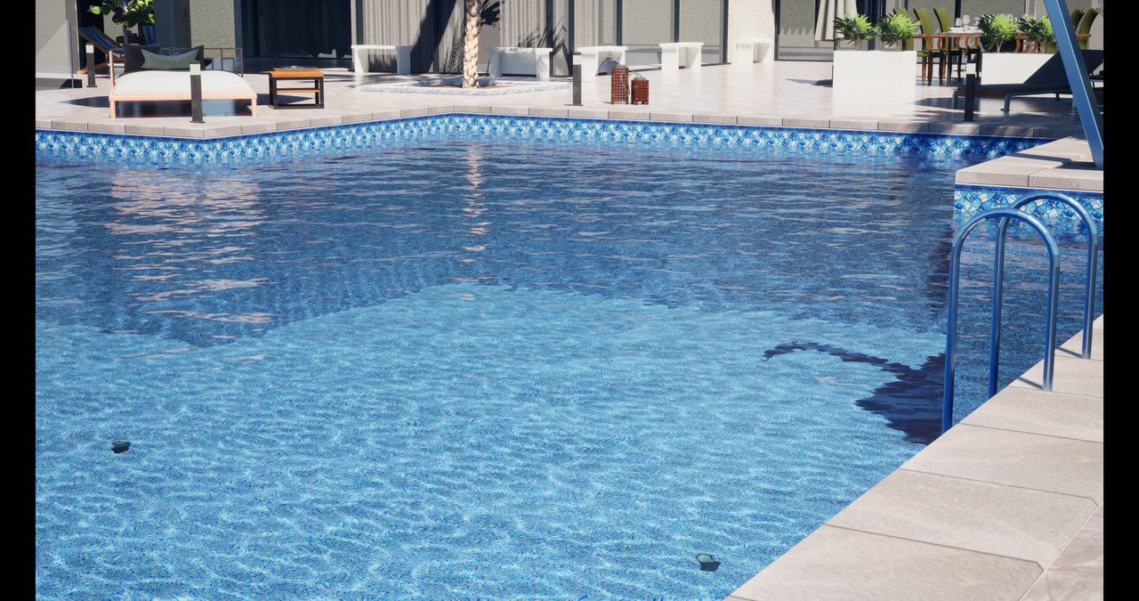 Carmel-by-the-Sea Pool Liner by Only Alpha Pool Products