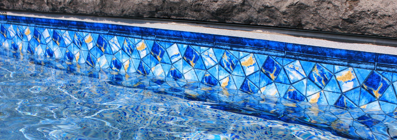 値下☆イルカ☆デイビット・C・ミラー　【Sacred　Pool】保証書有り Carmel-by-the-Sea Pool Liner by Only Alpha Pool Products