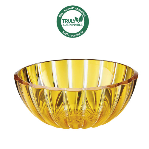 Dolcevita 25cm Bowl Amber