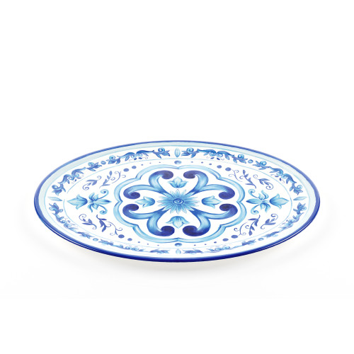Oval tray Large Blues