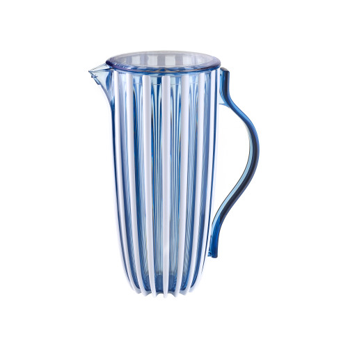 Pin up Pitcher with lid - Mediterranean blue