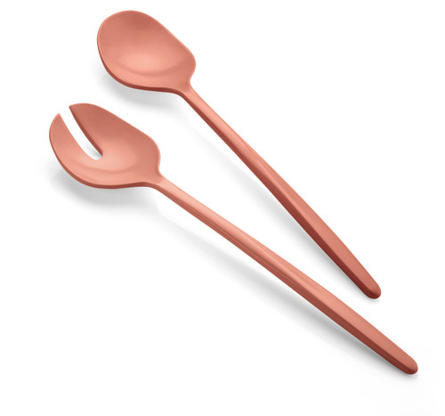 Terracotta salad servers