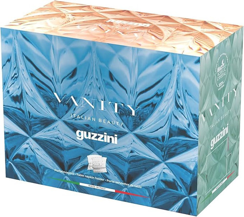 VANITY AIR TABLE NAPKIN HOLDER - CLEAR VANITY AIR TABLE NAPKIN HOLDER - CLEAR