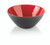 25cm Bowl - Red/White/Black