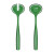 Dolcevita Salad Servers Emerald