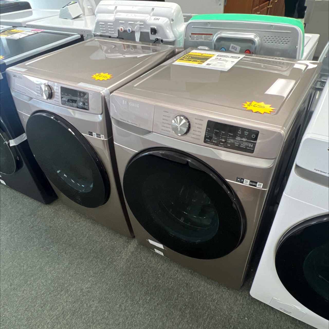 4.5 cu. ft. Large Capacity Smart Front Load Washer with Super