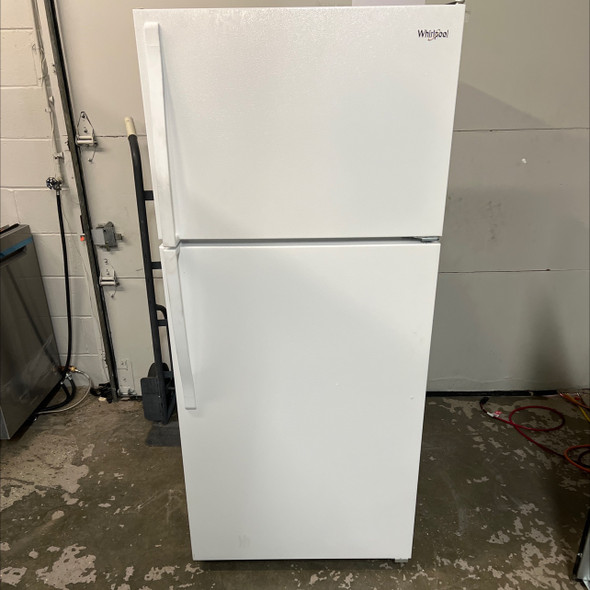 Whirlpool 14.3-cu ft Top-Freezer Refrigerator (White) WRT314TFDW03