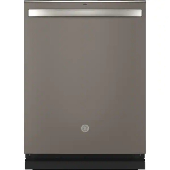 GE 24 in. Slate Top Control Built-In Tall Tub Dishwasher with 3rd Rack, Bottle Jets, and 46 dBA