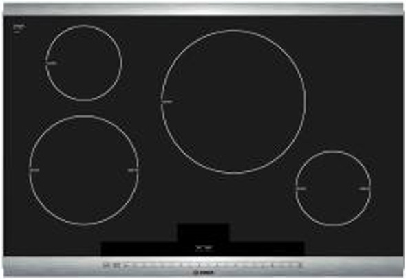 Bosch Induction Cooktop 30'' Black, surface mount without frame