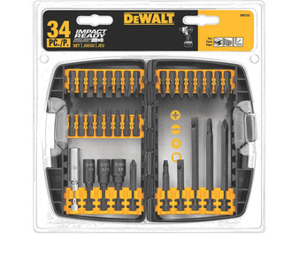Dewalt Impact Ready 34 Piece Drill Impact Driver Bit Set  DW2153