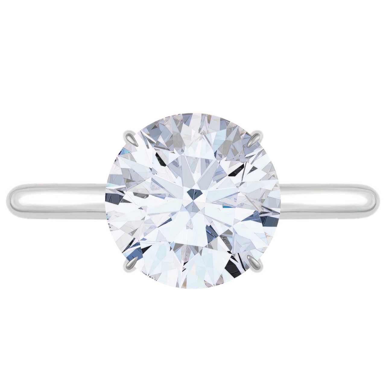 Round Cut 1.52ct G VVS2 EX 1 Ct Round Diamond personalized 