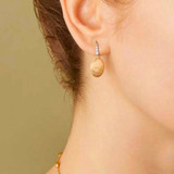 Marco Bicego Yellow and White Gold Siviglia Diamond Drop Earrings