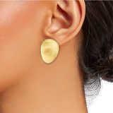 Marco Bicego Yellow Gold Lunaria Small Button Earrings