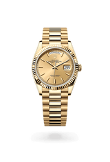 Rolex Day-Date 36 in Yellow Gold, M128238-0045 - Razny Jewelers