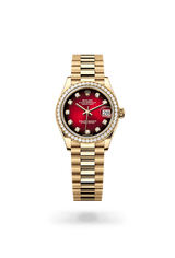 Rolex Datejust 31 in Yellow Gold and Diamonds, m278288rbr-0041 - Razny Jewelers