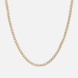 Honeycomb Diamond Tennis Necklace