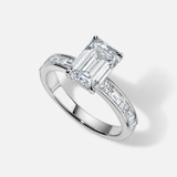 Forever by Razny 18k White Gold Modern Channel Semi-Mount