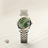 Rolex Datejust 31 in Oystersteel, Yellow Gold and Diamonds, m278343RBR-0016 - Razny Jewelers